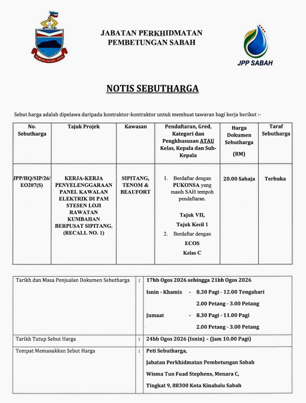 TENOM, BEAUFORT  &SIPITANG