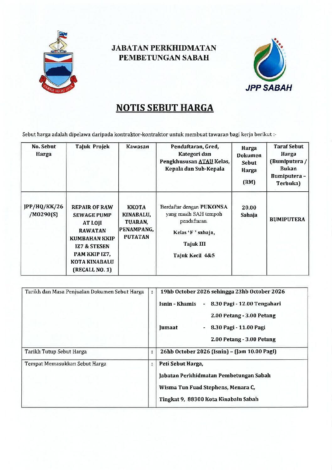KOTA KINABALU, TUARAN, PENAMPANG, PUTATAN